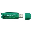 INTENSO USB STICK 2.0 RAINBOW 8GB GRÜN