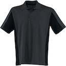 Poloshirt Kübler SHIRTS 5019, Größe: M, anthrazit/schwarz