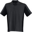 Poloshirt Kübler SHIRTS 5019, Größe: L, anthrazit/schwarz