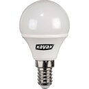 LED-Leuchtmittel Xavax 112217, Glühbirne Miniglobe, Sockel E14, 4 Watt, 2700K