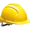 Schutzhelm JSP EVO3 AJF160, aus HDPE, Gleitverschluss belüftet, gelb