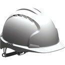 Schutzhelm JSP EVO3 AJE160, aus HDPE, Gleitverschluss unbelüftet, weiß