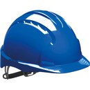 Schutzhelm JSP EVO3 AJE160, aus HDPE, Gleitverschluss unbelüftet, blau