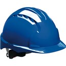 Schutzhelm JSP EVO3 AJF170, aus HDPE, Drehverschluss, belüftet, blau