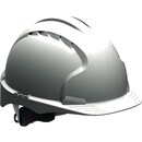 Schutzhelm JSP EVO3 AJE170, aus HDPE, Drehverschluss, unbelüftet, weiß