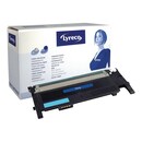 Toner Lyreco kompatibel mit Samsung CLT-C406S, Reichweite: 1.000 Seiten, cyan