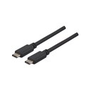 USB-Kabel F+W 150333, USB C, 1m, schwarz