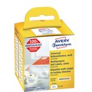 Rollenetiketten Avery Zweckform ASS0722440 54x70 mm, weiß, 1 Rolle/160 Etiketten