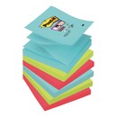 Josis Post-it Super Sticky Z-Notes R330-6SS, 76x76 mm, 6 x 90 Bl, farbig