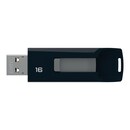 USB-Stick Emtec C450 Click, Speicherkapazität: 16GB, USB 2.0, schwarz/grau