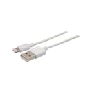 USB-Kabel CUC 150009, Typ Lightning, 2m Kabel, weiß