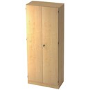 Schrank mit Garderobe, 1 Boden, Maße: 80x200,4x42cm, ahorn, Montageservice