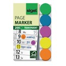 Haftmarker Sigel HN301, 5-farbig, 50 x 12mm, sortiert