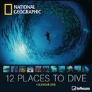 Bildkalender 2018 Zettler 95442, 12 Places to Dive, 300x300mm