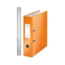 Leitz WOW lever arch file 180 degrees 80 mm orange