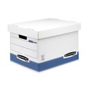 Bankers Box large storage box 38,7 x 29,4 x 44,5 cm blue - pack of 10