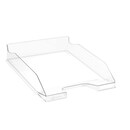 Exacompta Combo letter tray standard clear