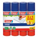 Tesa Easystick glue stick 25g - pack of 4 from which 1 stick for free