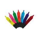 Lyreco Budget text markers assorted colours - pocket of 8