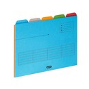 Elba Ultimate inner folders with dividers for suspension files assorted - pack 5